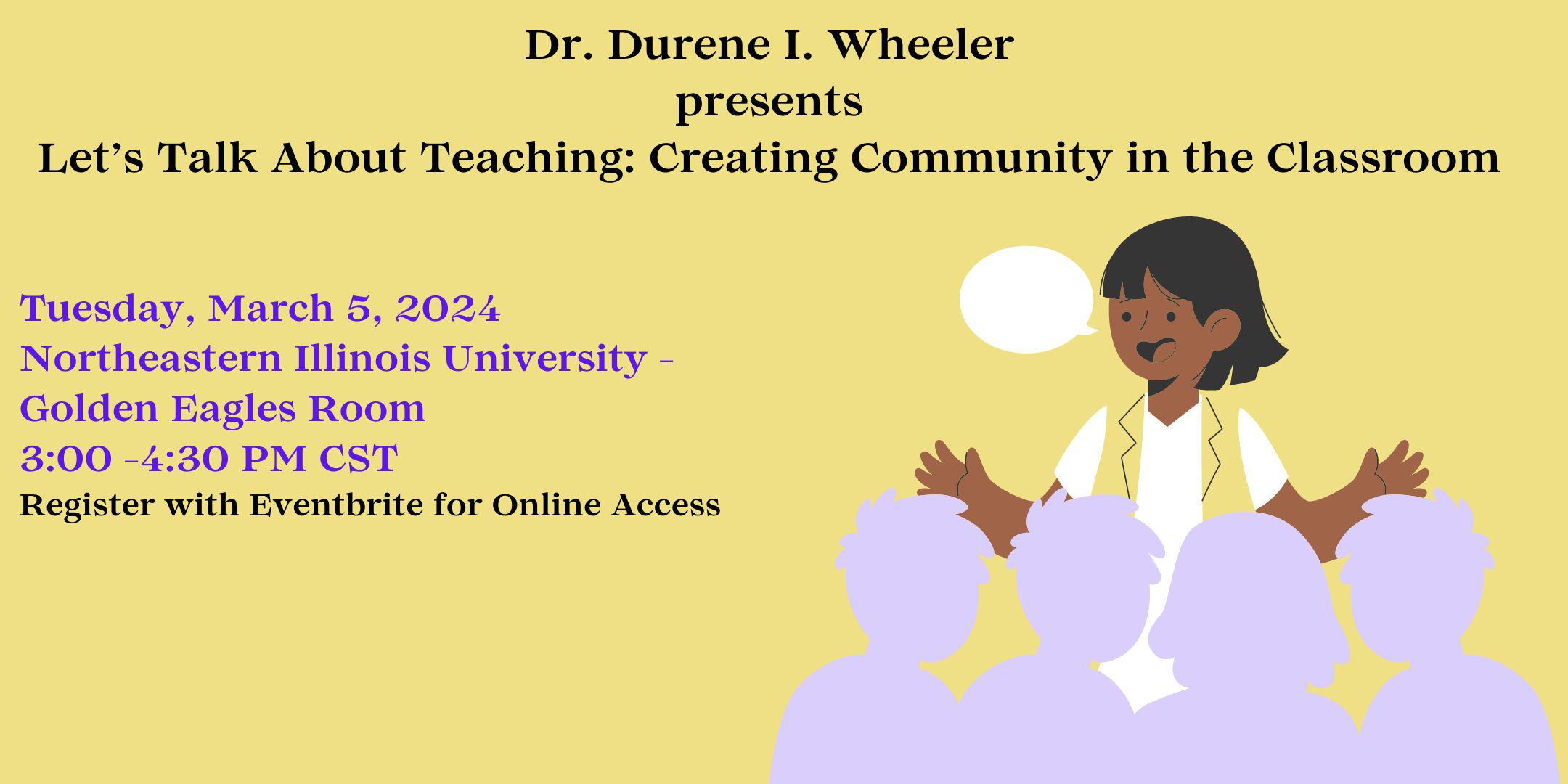 Let’s talk About Teaching: Creating Community in the Classroom
